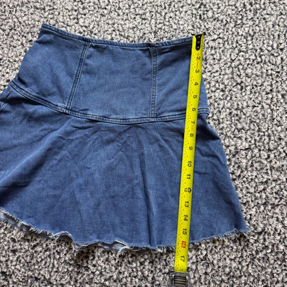 We The Free Highlands Denim Mini Skirt - Picture 7 of 7